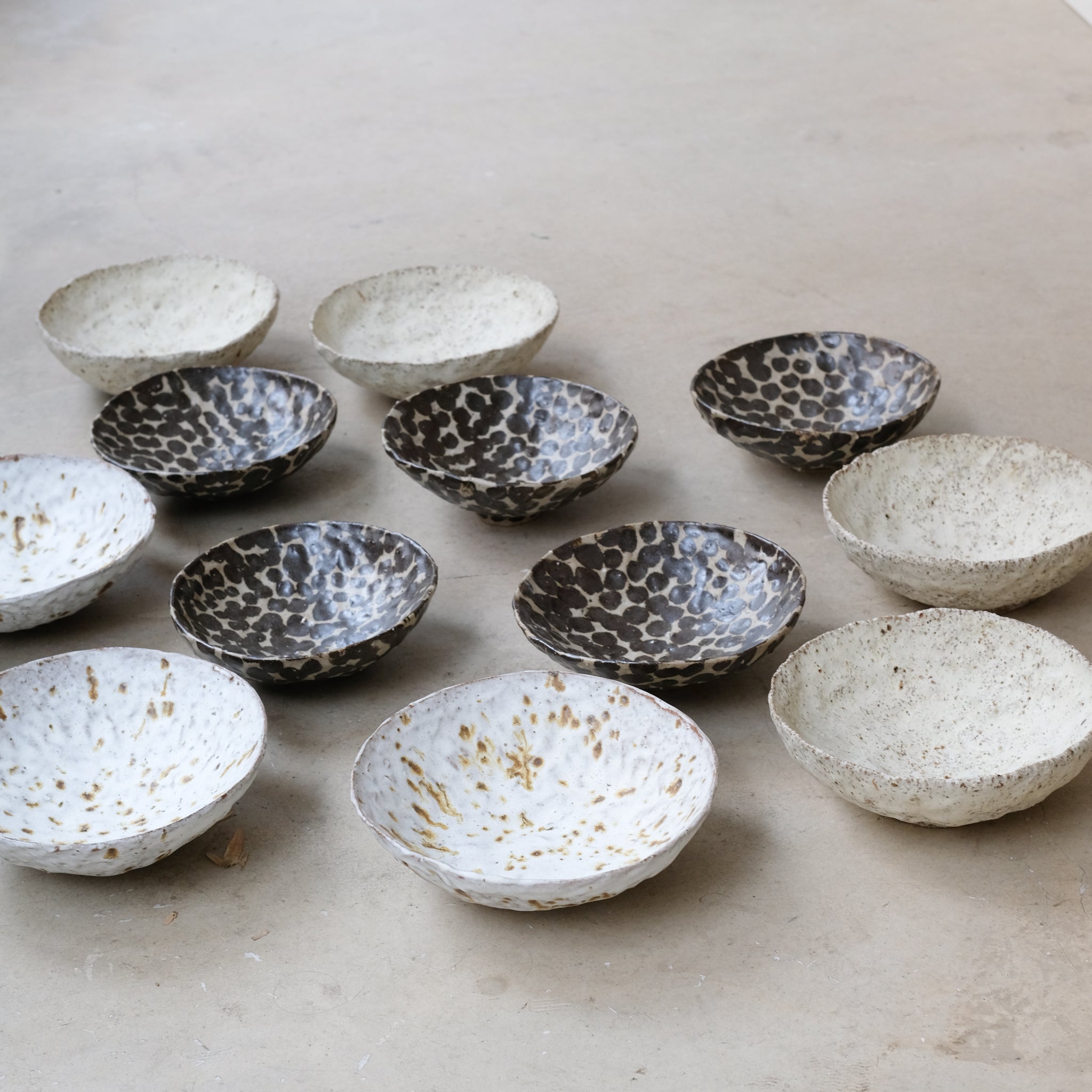 Bol en terre glanée D18,5cm - Blanc Beige par Potry chez Brutal Ceramics