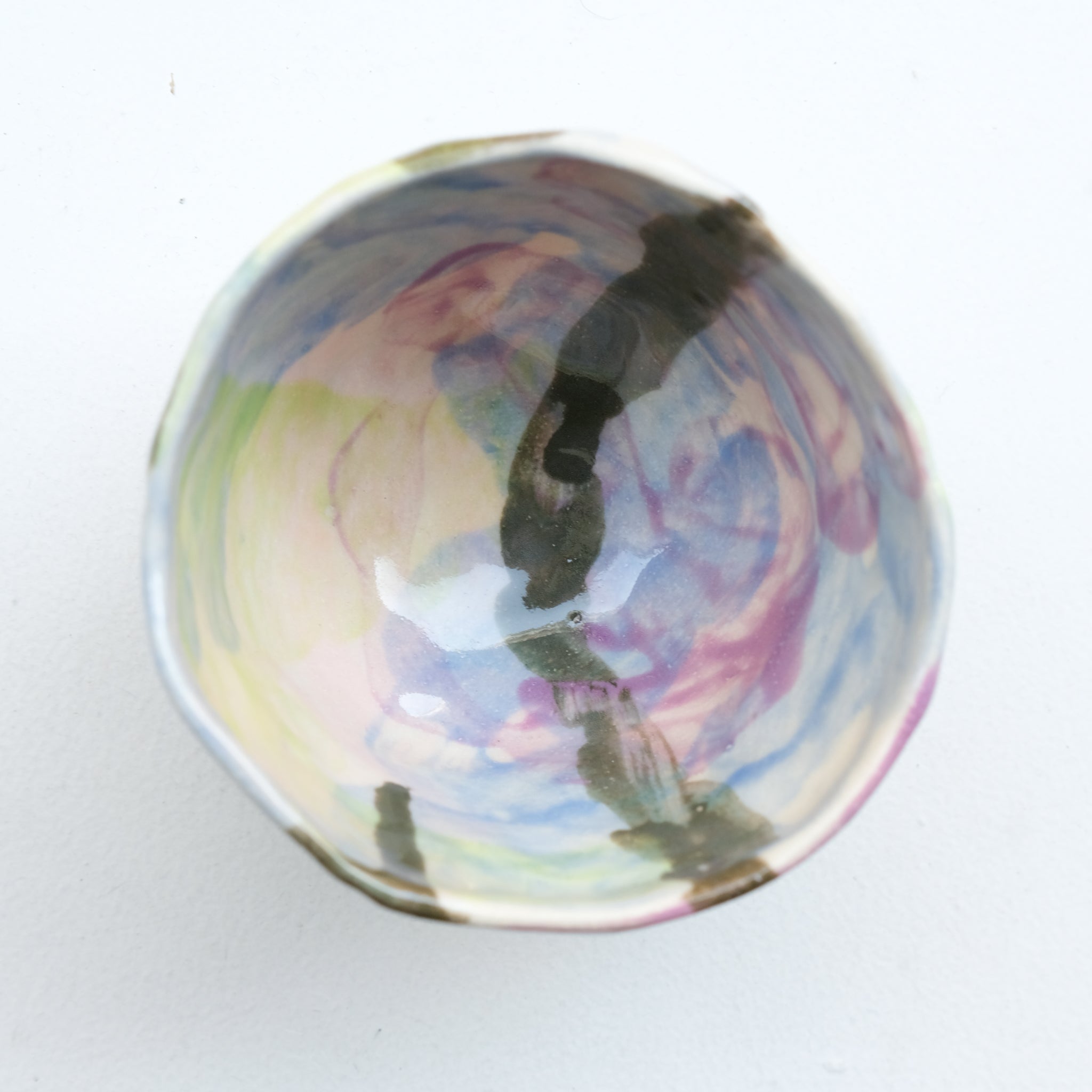 Tasse 05 en grès 180ml - multicolore de Camille Létoffé chez Brutal Ceramics