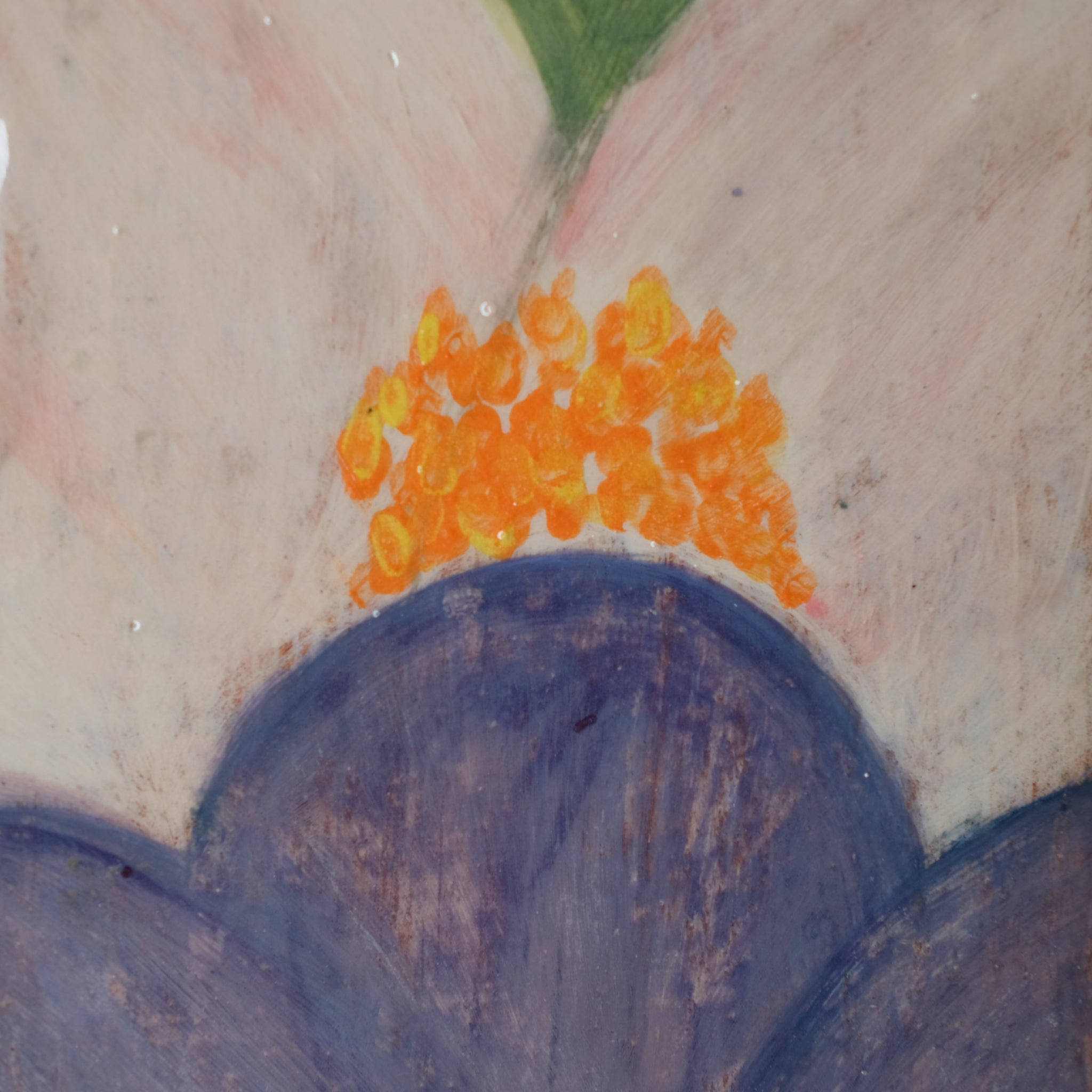 Tableau "Villequier n°05" - 15x21cm - Faience de Samantha Kerdine pour Brutal Ceramics