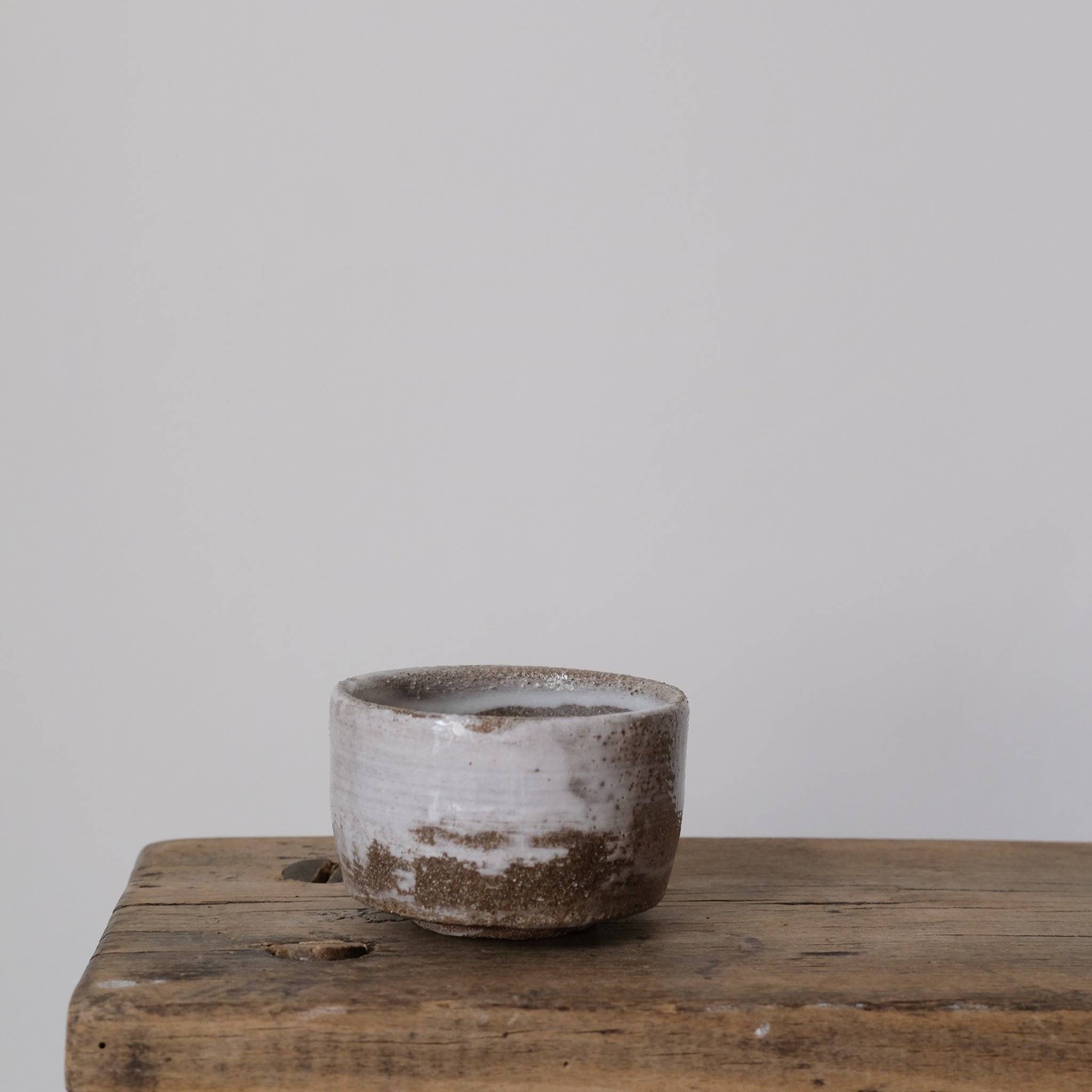 Tasse chawan en grès - Marron par Stéphanie Petit chez Brutal