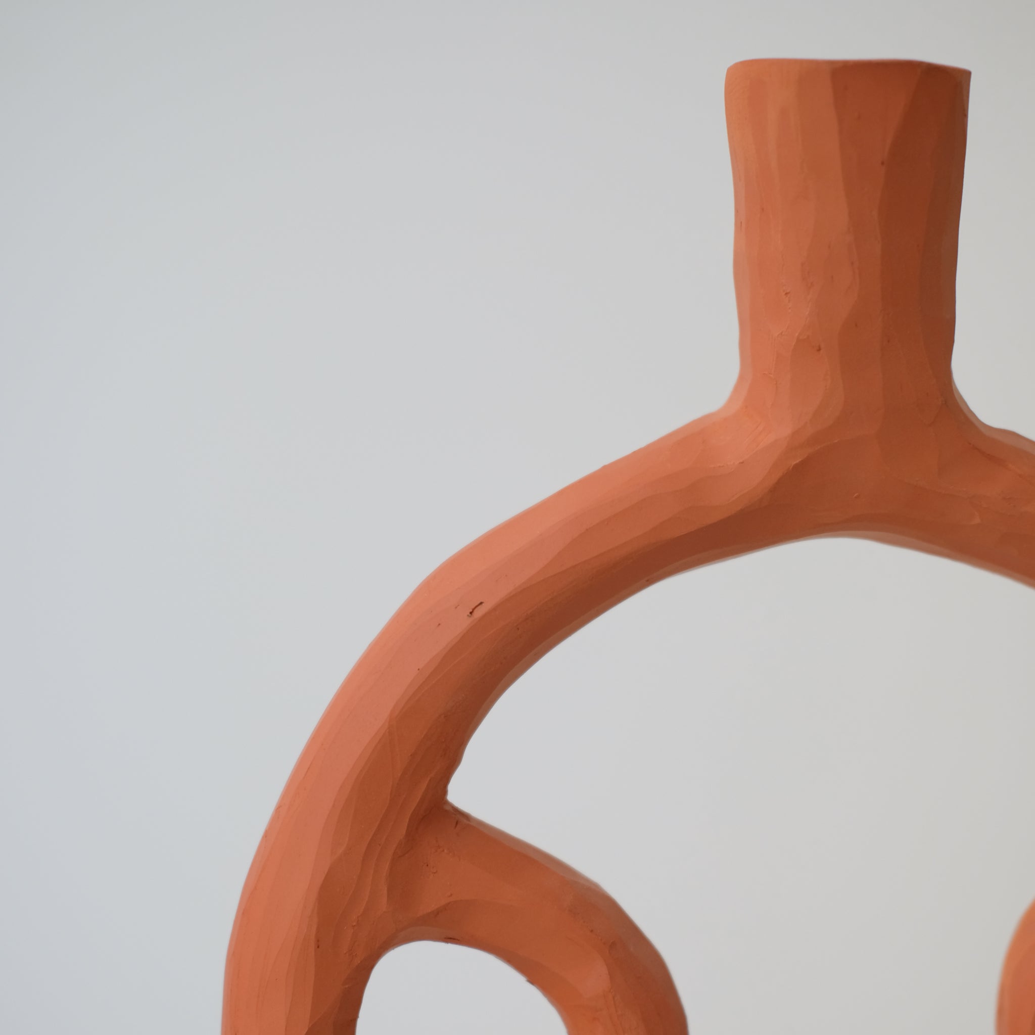 Bougeoir 03 H 32cm par Rosi Mistou pour Brutal Ceramics