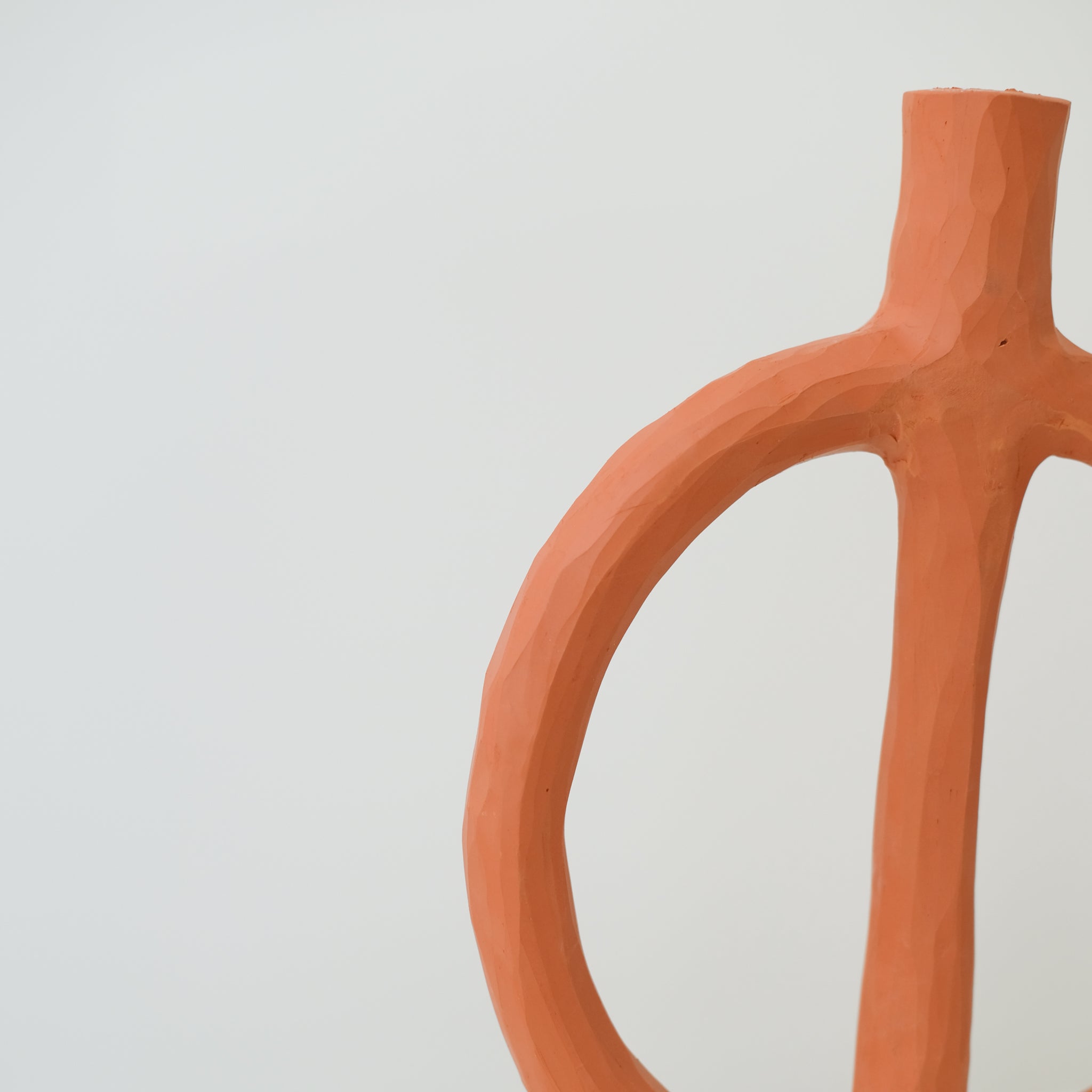Bougeoir 01 H 31cm par Rosi Mistou pour Brutal Ceramics