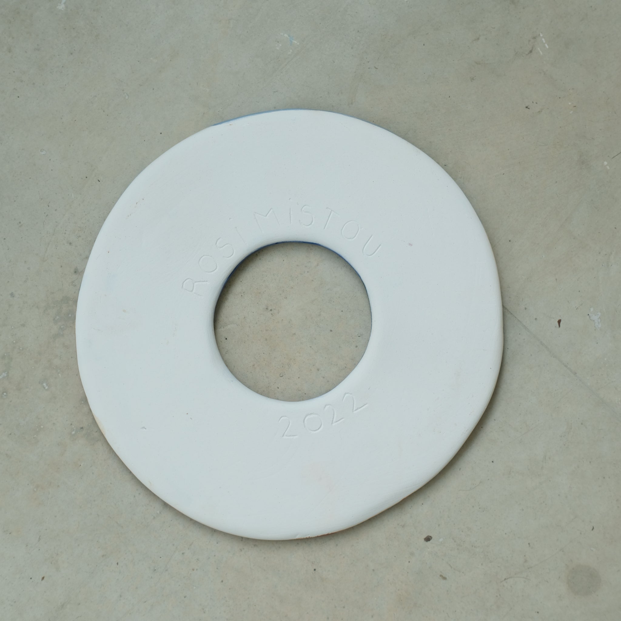 Dessous de plat 19,5cm Istanbul par Rosi Mistou pour Brutal Ceramics