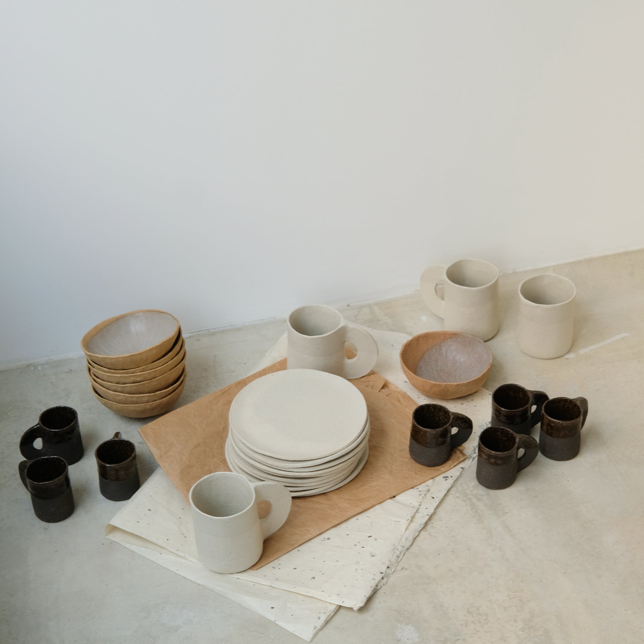 Bol en grès roux de Léa Baldassari chez Brutal Ceramics