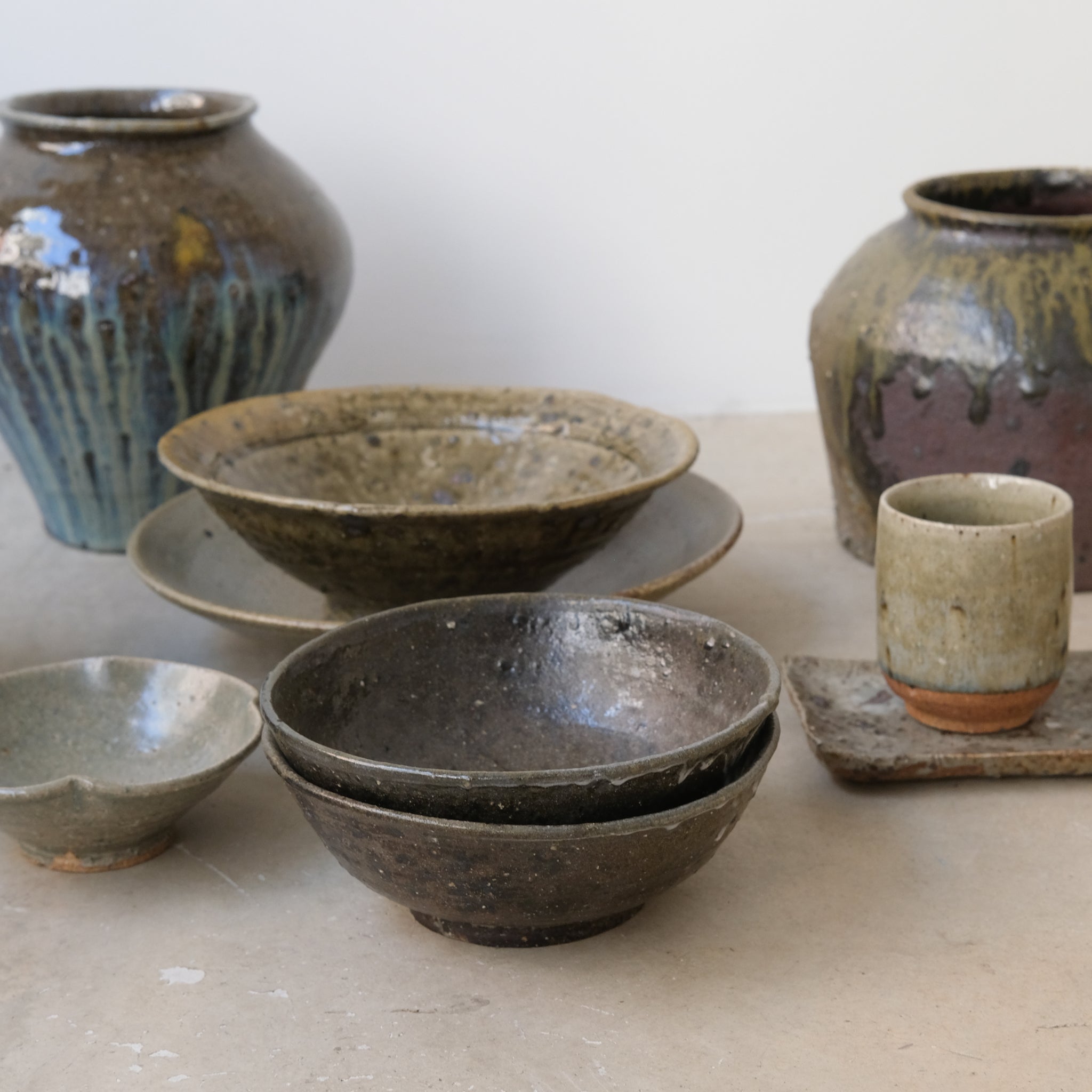 Bol en grès recolté D17cm de Dai Shikai chez Brutal Ceramics