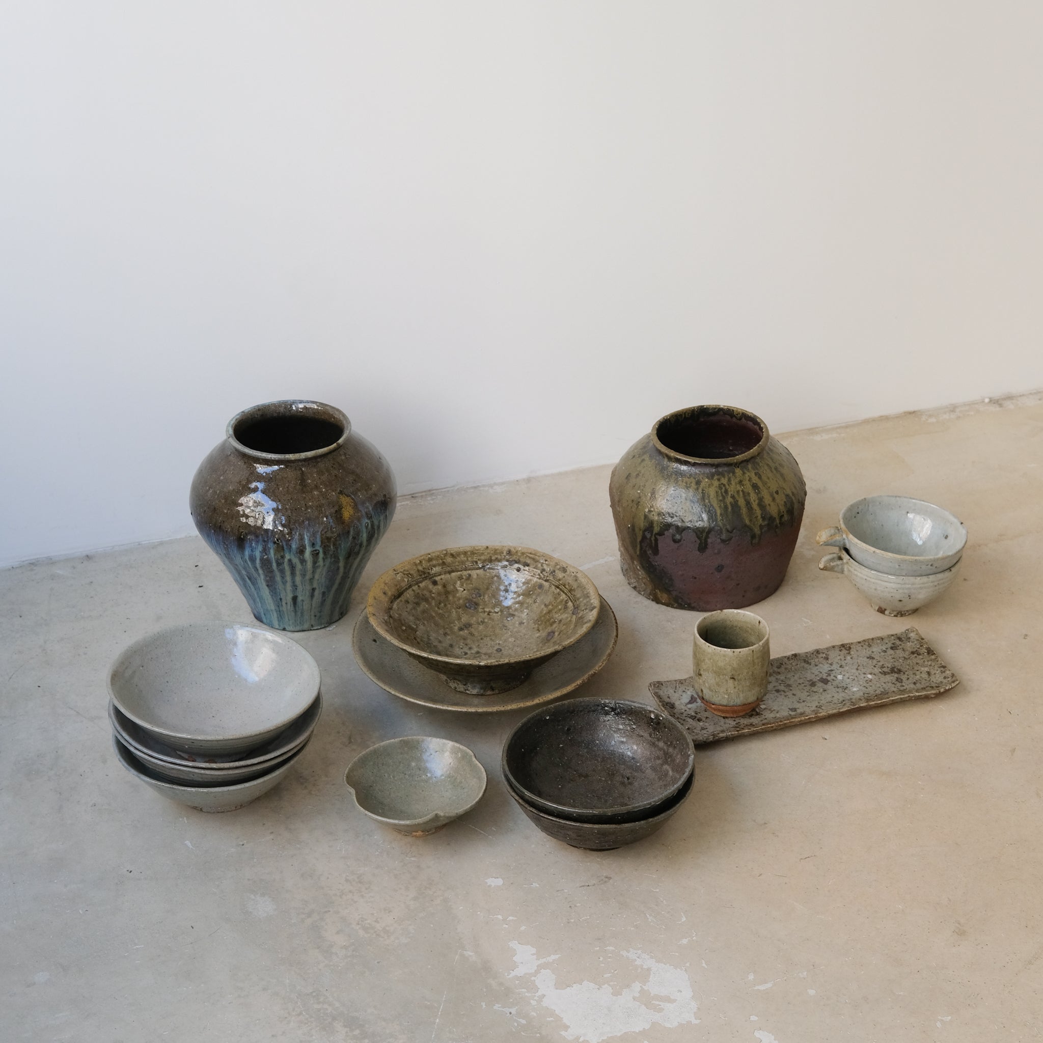 Bol en grès recolté D17cm de Dai Shikai chez Brutal Ceramics