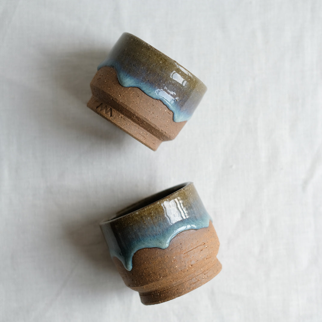 les tasses Mastushiro Yaki faites au Japon par Asemi chez Brutal Ceramics