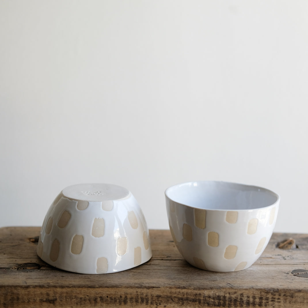 Bol Waxy réalisé par la céramiste Camille Esnée chez Brutal Ceramics