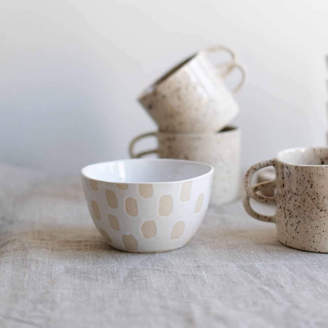 Bol Waxy réalisé par la céramiste Camille Esnée chez Brutal Ceramics