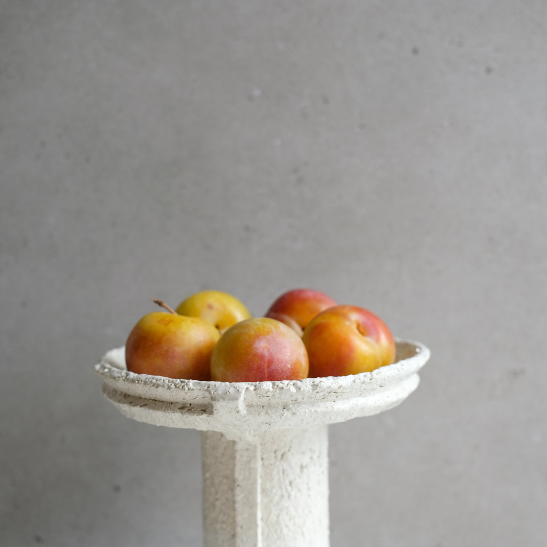 Stoneware cup - White