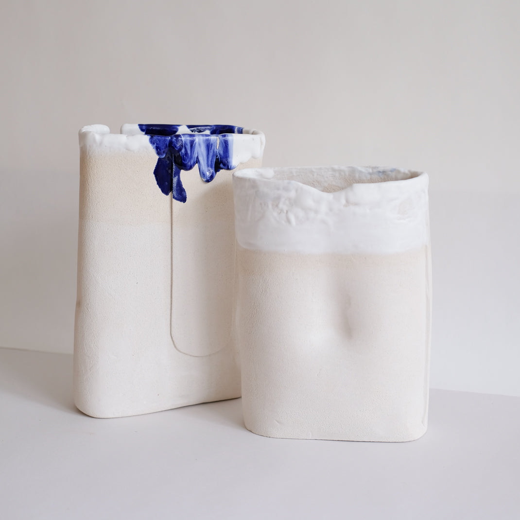 Vase Omata_01 par Emmanuelle Roule chez Brutal Ceramics