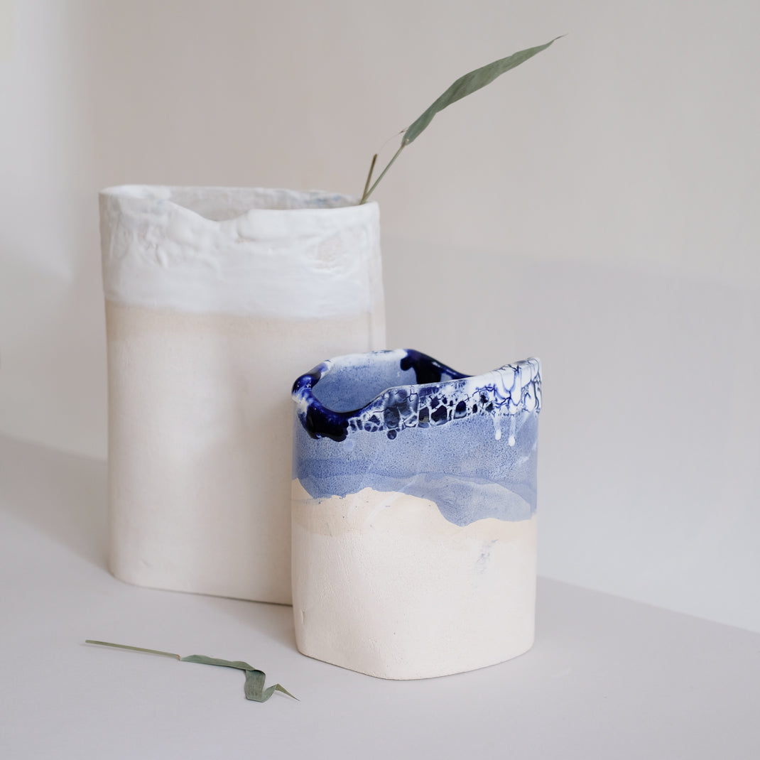 Vase Omata_03 par Emmanuelle Roule chez Brutal Ceramics