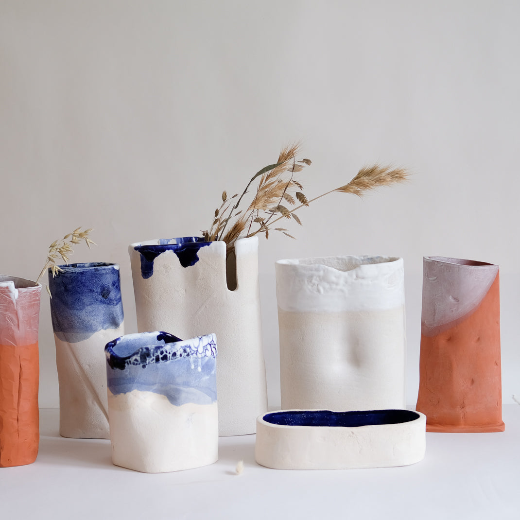 Vase Kume_28 d'Emmanuelle Roule chez Brutal Ceramics