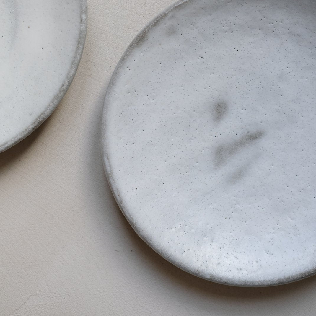 Assiette faite exclusivement par Benoit Audureau pour Brutal Ceramics