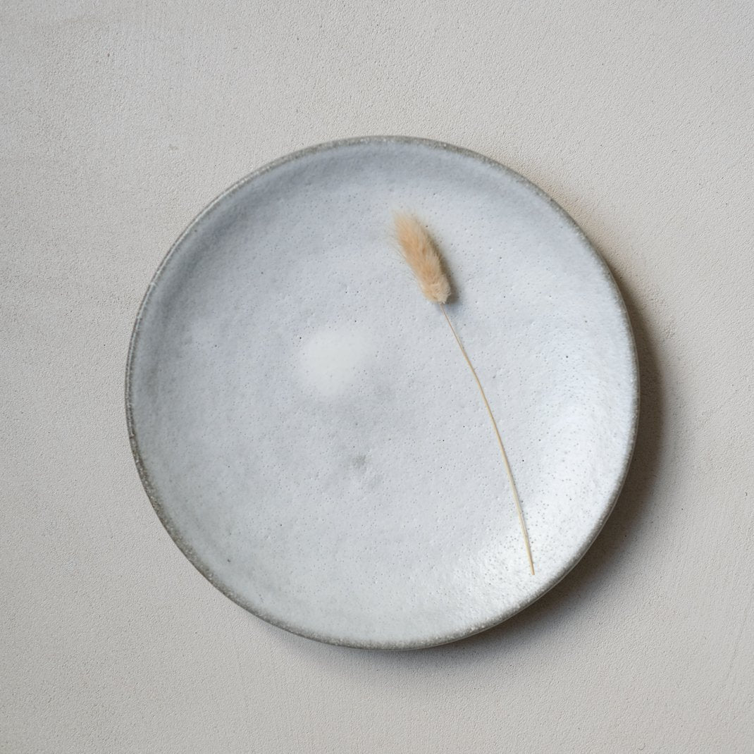 Assiette faite exclusivement par Benoit Audureau pour Brutal Ceramics