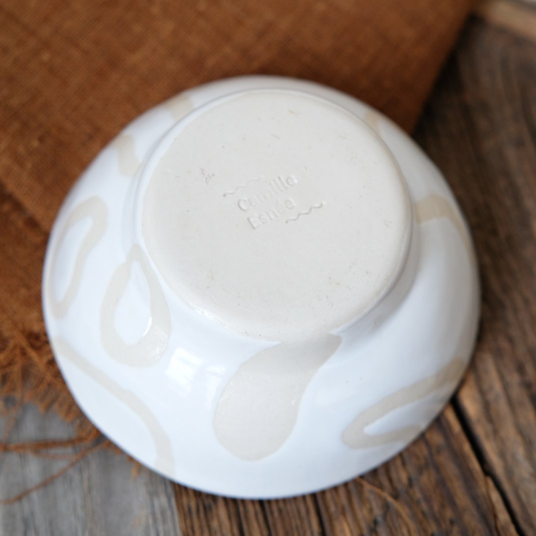 Bougie Ocha en exclu pour Brutal Ceramics faite à la main par Camille Esnée