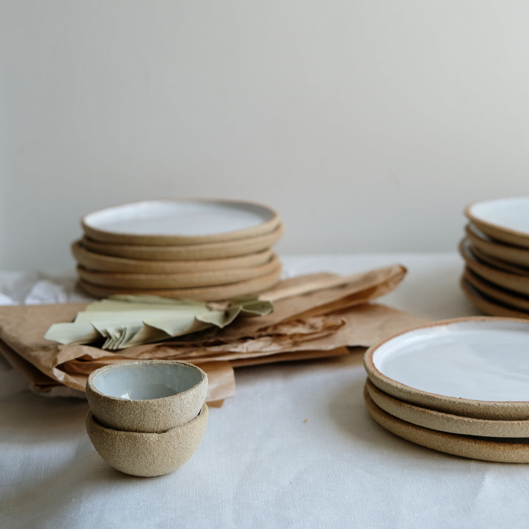 Bolinette en grès gris de l'Atelier M. chez Brutal Ceramics