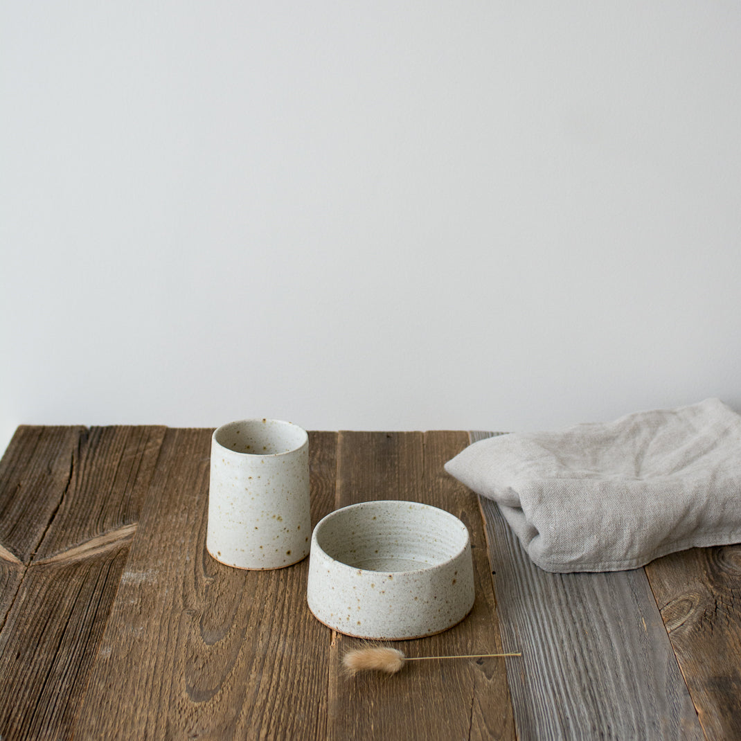 stoneware bowl