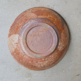 Saladier en grès cuisson bois D 27cm - orangé de Maud Thiefaine chez Brutal Ceramics