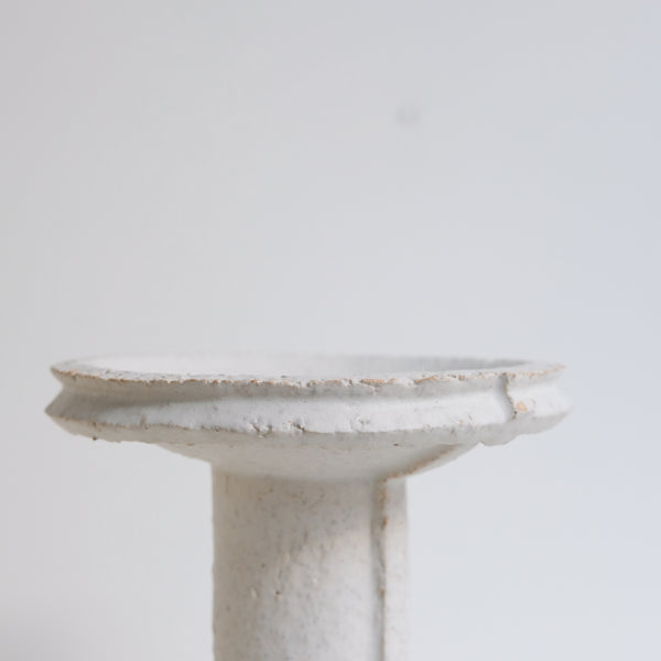 Coupe H19cm - blanc mat de Catherine Dix Ceramics chez Brutal Ceramics