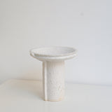 Coupe H18cm - blanc mat de Catherine Dix Ceramics chez Brutal Ceramics