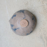 Bol verseuse "bloomy' brun et bleu de Katia Soussan chez Brutal Ceramics