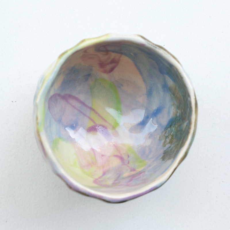 Tasse 03 en grès 180ml - multicolore de Camille Létoffé chez Brutal Ceramics
