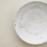 Assiette Moon blanc mat par le céramiste Benoit Audureau chez Brutal Ceramics