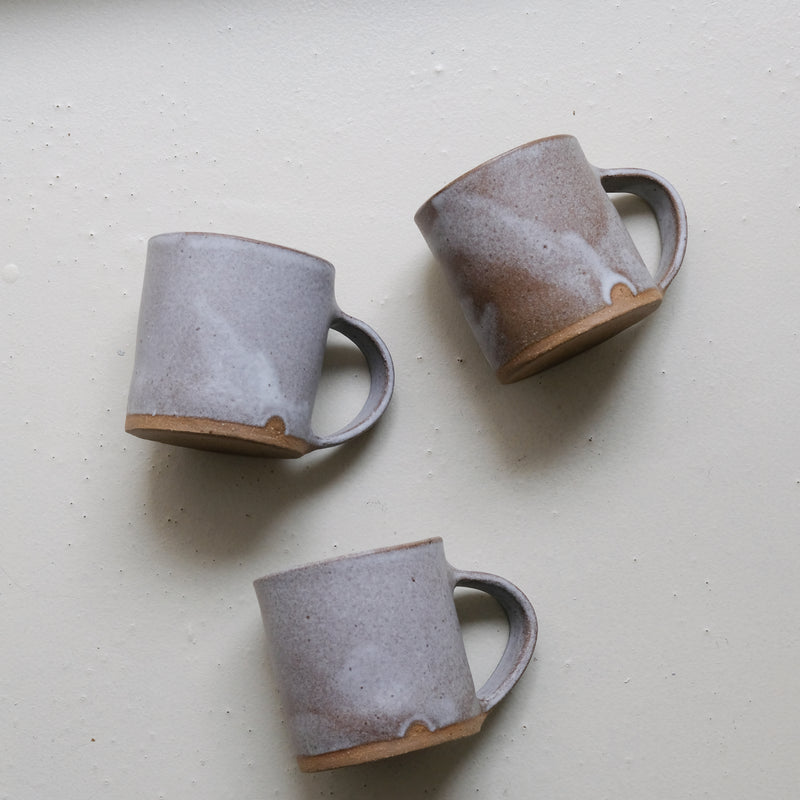 "Filda" stoneware mug 300ml - white beige