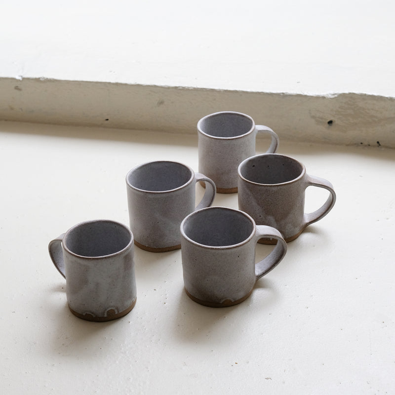 "Filda" stoneware mug 300ml - white beige