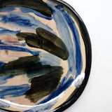 Assiette 38HB04 en faïence rouge D 19,5cm - Multicolore d'Héloise Bariol chez Brutal Ceramics