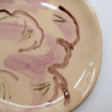 Assiette 38HB40 en faïence rouge D 19,5cm - Multicolore d'Héloise Bariol chez Brutal Ceramics