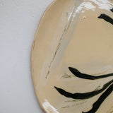 Assiette 38HB45 en faïence rouge D 25cm - Multicolore d'Héloise Bariol chez Brutal Ceramics