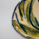 Assiette 38HB46 en faïence rouge D 25cm - Multicolore d'Héloise Bariol chez Brutal Ceramics