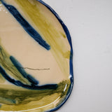 Assiette 38HB46 en faïence rouge D 25cm - Multicolore d'Héloise Bariol chez Brutal Ceramics
