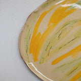 Assiette 38HB53 en faïence rouge D 25cm - Multicolore d'Héloise Bariol chez Brutal Ceramics