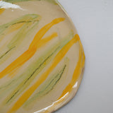 Assiette 38HB53 en faïence rouge D 25cm - Multicolore d'Héloise Bariol chez Brutal Ceramics