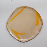 Assiette 38HB55 en faïence rouge D 25cm - Multicolore d'Héloise Bariol chez Brutal Ceramics