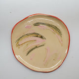Assiette 38HB57 en faïence rouge D 25cm - Multicolore d'Héloise Bariol chez Brutal Ceramics
