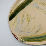 Assiette 38HB59 en faïence rouge D 25cm - Multicolore d'Héloise Bariol chez Brutal Ceramics