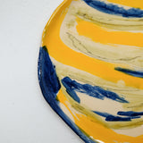 Assiette 38HB63 en faïence rouge D 25cm - Multicolore d'Héloise Bariol chez Brutal Ceramics