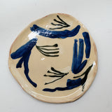 Assiette 38HB66 en faïence rouge D 25cm - Multicolore d'Héloise Bariol chez Brutal Ceramics