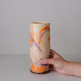 Vase 02 en faïence rouge H 23cm - Multicolore d'Héloise Bariol chez Brutal Ceramics