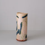 Vase 06 en faïence rouge H 23cm - Multicolore d'Héloise Bariol chez Brutal Ceramics