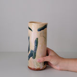 Vase 06 en faïence rouge H 23cm - Multicolore d'Héloise Bariol chez Brutal Ceramics