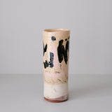 Vase 11 en faïence rouge H 23cm - Multicolore d'Héloise Bariol chez Brutal Ceramics