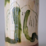 Vase 08 en faïence rouge H 23cm - Multicolore d'Héloise Bariol chez Brutal Ceramics