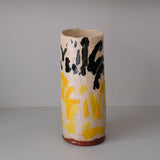 Vase en faïence rouge H 37,5cm - Multicolore d'Héloise Bariol chez Brutal Ceramics