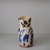Vase en faïence rouge H 32cm d'Héloise Bariol chez Brutal Ceramics