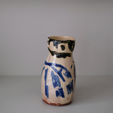 Vase en faïence rouge H 32cm d'Héloise Bariol chez Brutal Ceramics